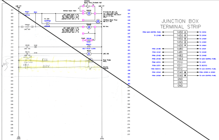 Illustration of Wiring Diagram DWG Conversion