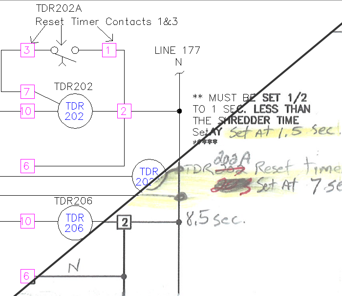 Illustration of Wiring Diagram DWG Conversion